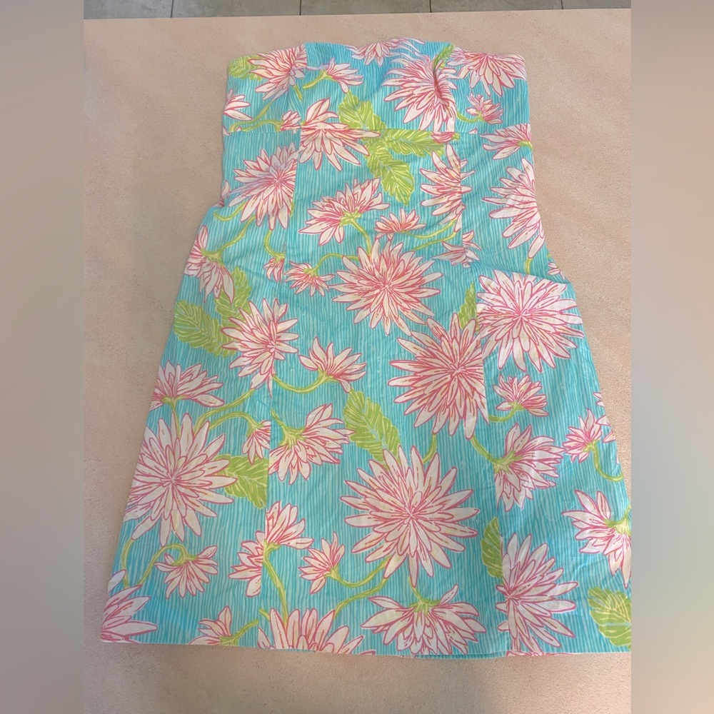 Lily strapless dress